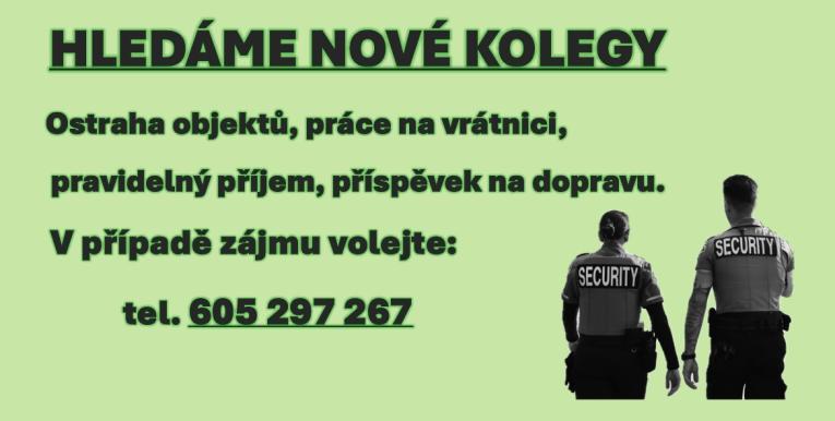 Hledáme nové kolegy