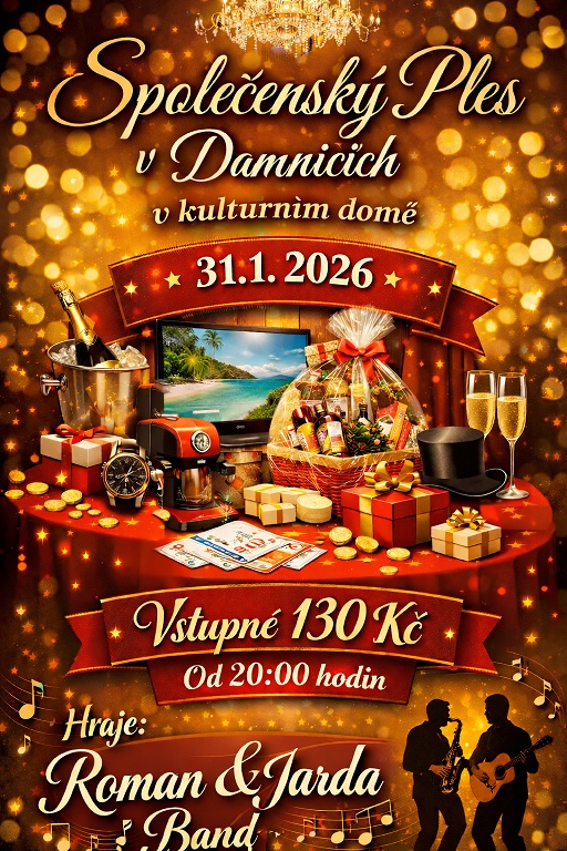 Společenský ples Damnice